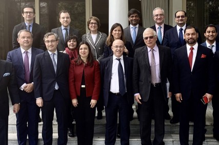 La FCEI, en la delegación oficial del viaje del ministro Josep Borrell a India