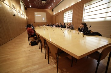 El Ayuntamiento de Barcelona recibe a los líderes