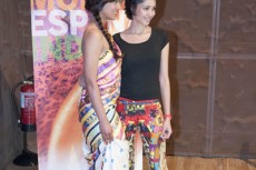 Nida Mahmood en el II Encuentro de la Moda España-India.