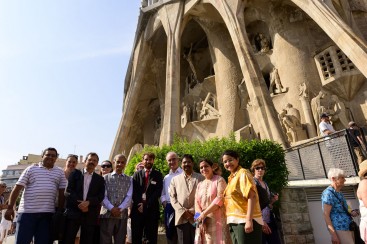 Líderes 2019: Almuerzo con el Ayuntamiento de Barcelona y visita a la Sagrada Familia