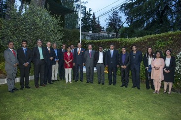 Los Líderes Indios con la Embajada de India en España