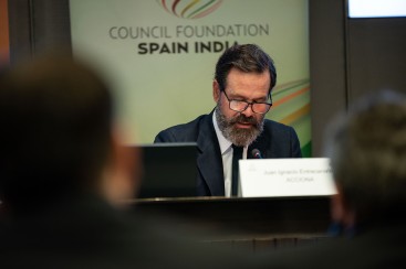 Juan Ignacio Entrecanales, presidente de la Fundación Consejo España-India y vicepresidente de Acciona