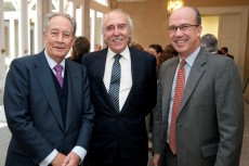 Juan Miguel Villar Mir, Antonio Escámez y José Eugenio Salarich
