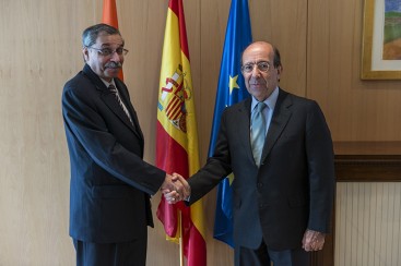 Visita a España del viceministro de Asuntos Exteriores de India