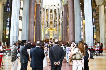 Visita a la Sagrada Familia.