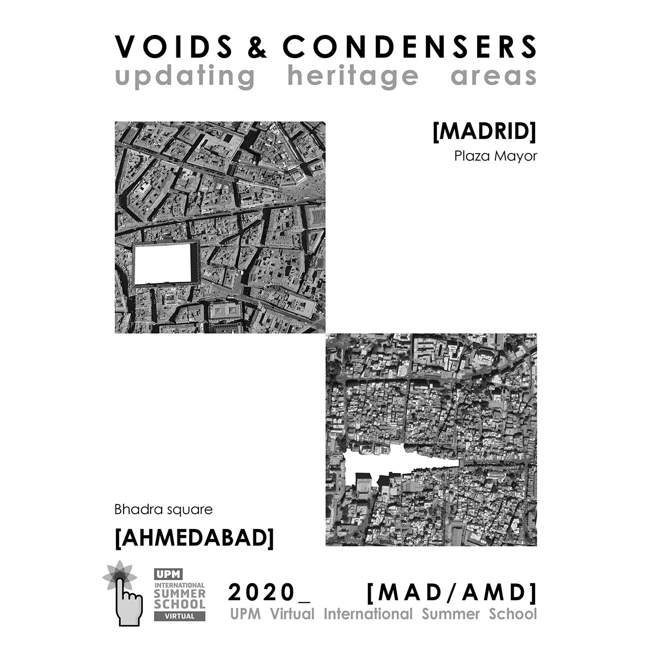 Curso virtual "Voids&Condensers. Updating heritage áreas [Madrid/Ahmedabad]"