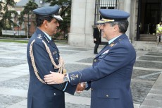 El Jefe de Estado Mayor de la Fuerza Aérea de la República de la India visita España