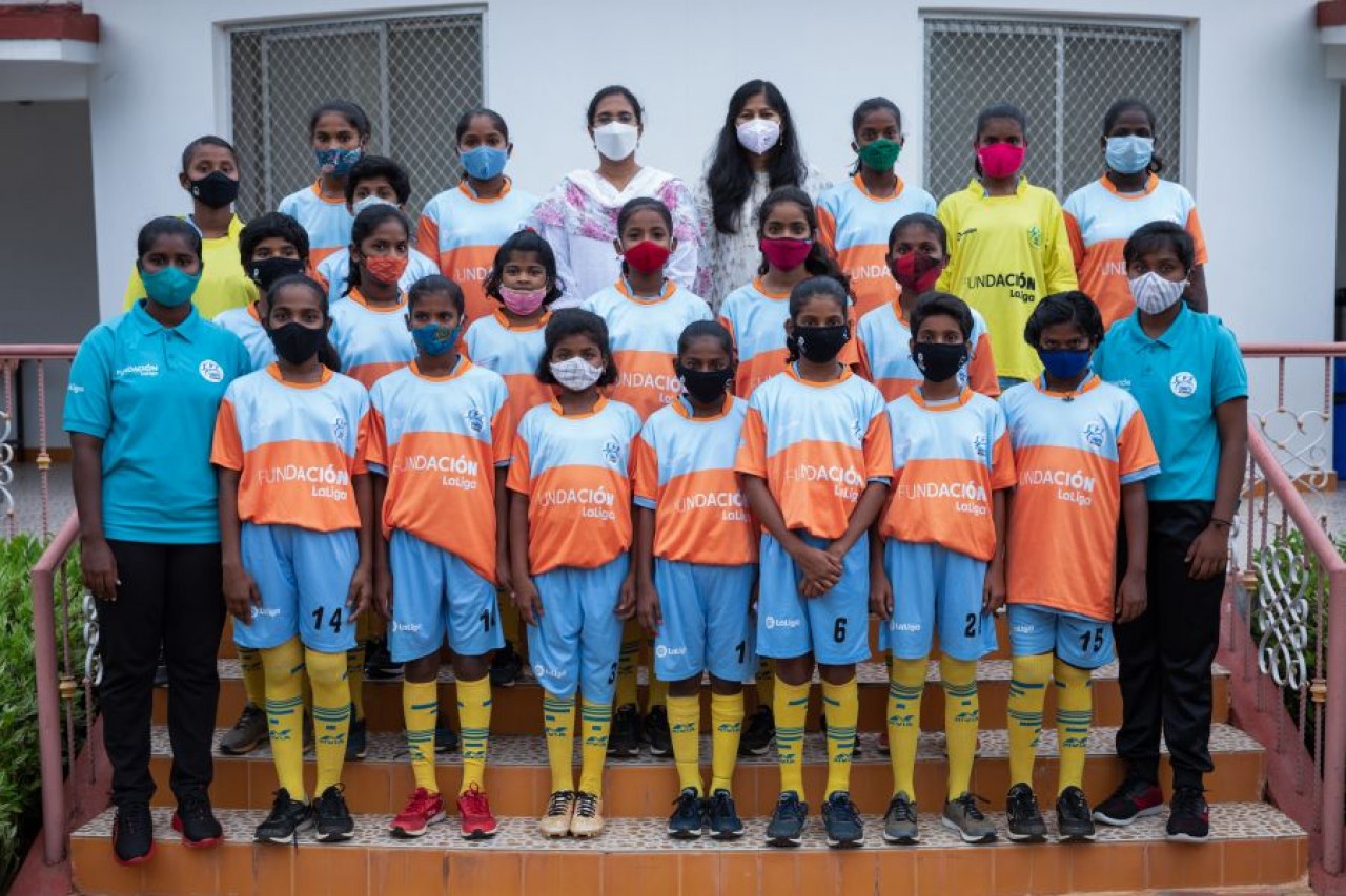 LaLiga y Fundación Vicente Ferrer potencian el fútbol femenino en India