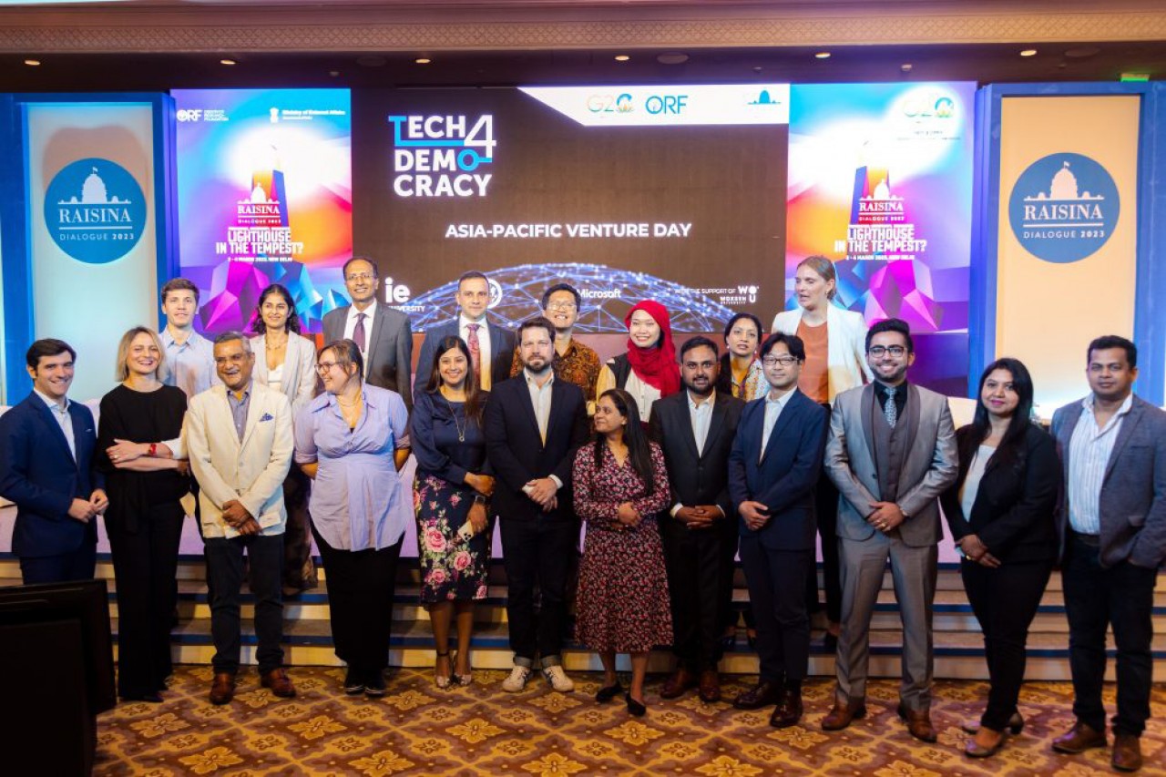 Desafío Tech4Democracy Asia-Pacífico en Nueva Delhi