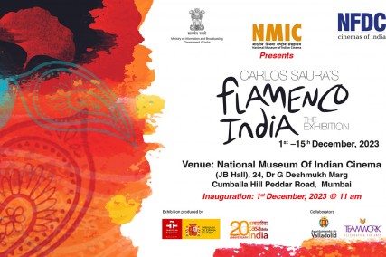 "Flamenco India de Carlos Saura" en el Museo Nacional de Cine de la India