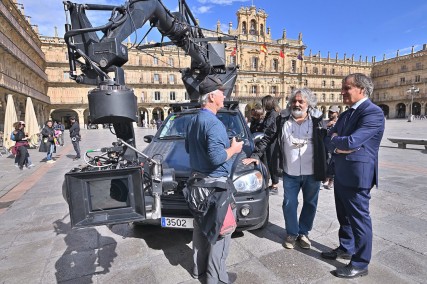 El rodaje de una película india deja un millón de euros en Salamanca