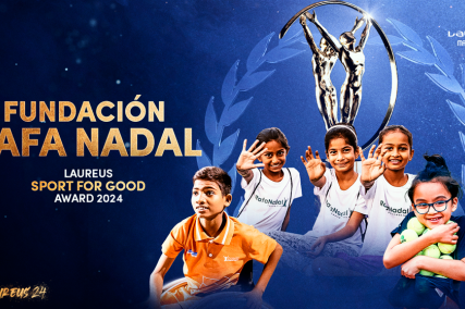 La Fundación Rafa Nadal, premio Laureus Sport por su labor en España e India